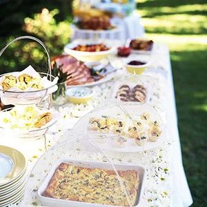 17" Mesh Umbrellas (set of 4)